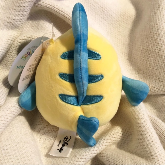 Squishmallow Disney Flounder 5” - Picture 3 of 4